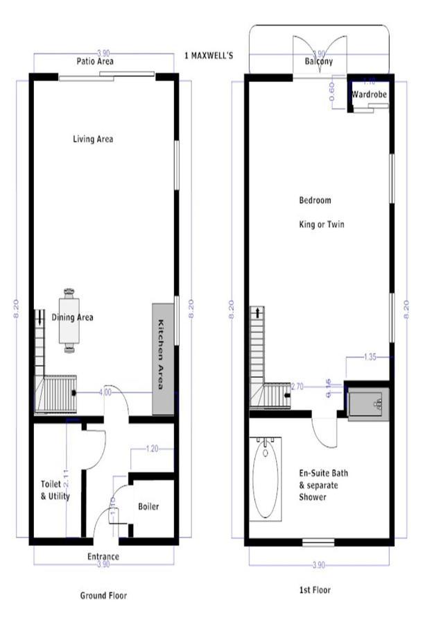 Mains Of Taymouth Country Estate 5* Maxwell Villas Kenmore  Exteriör bild