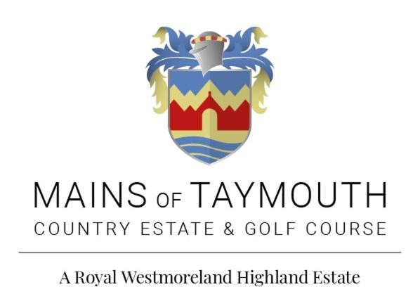 Mains Of Taymouth Country Estate 5* Maxwell Villas Kenmore  Exteriör bild